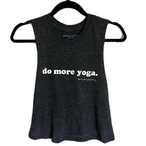 Spiritual Gangster Black Tank Top